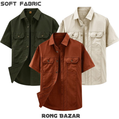 100% Cotton Half Shirt premium Quality