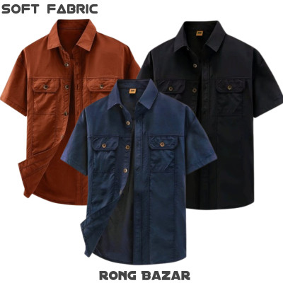 100% Cotton Half Shirt premium Quality