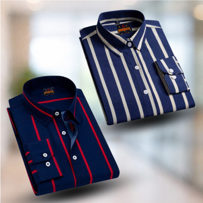 Single Pocket Print Shirt