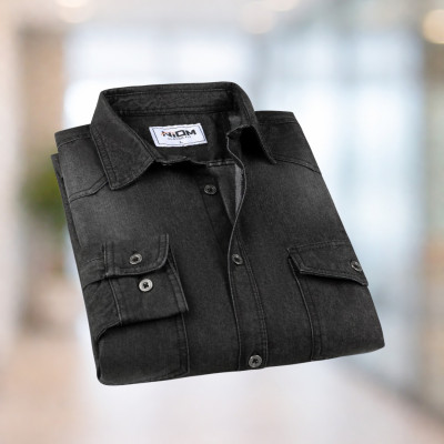 Denim Wash Full Sleeve Shirt