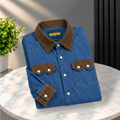 Denim 2 Pocket Contest Shirt